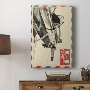 Vintage Airmail I - Canvas Art Print