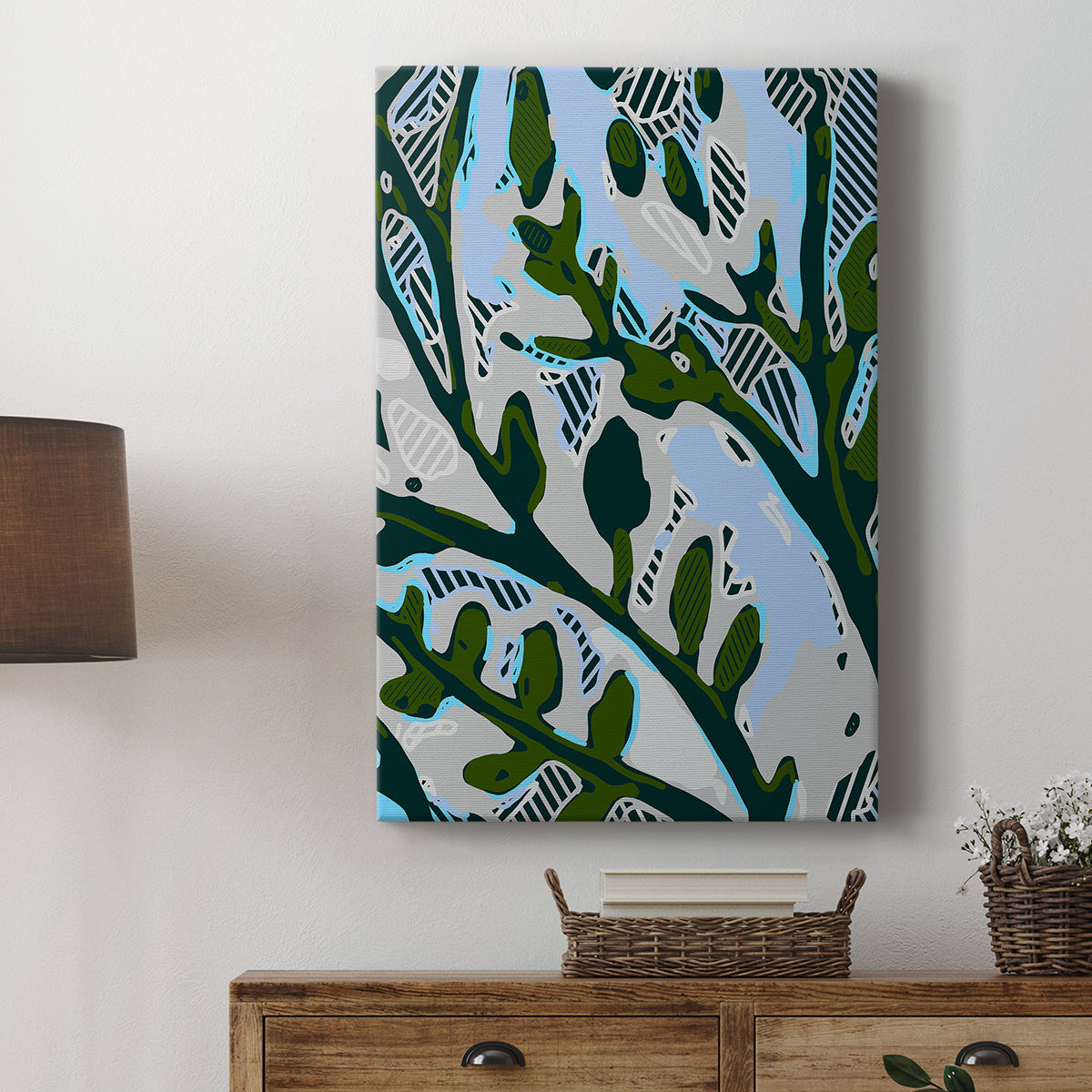 Abstract Tree Limbs II Premium Gallery Wrapped Canvas - Ready to Hang