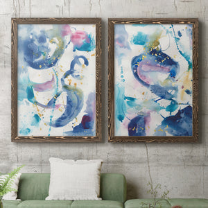 Fiesta I - Barnwood Framed Canvas Set