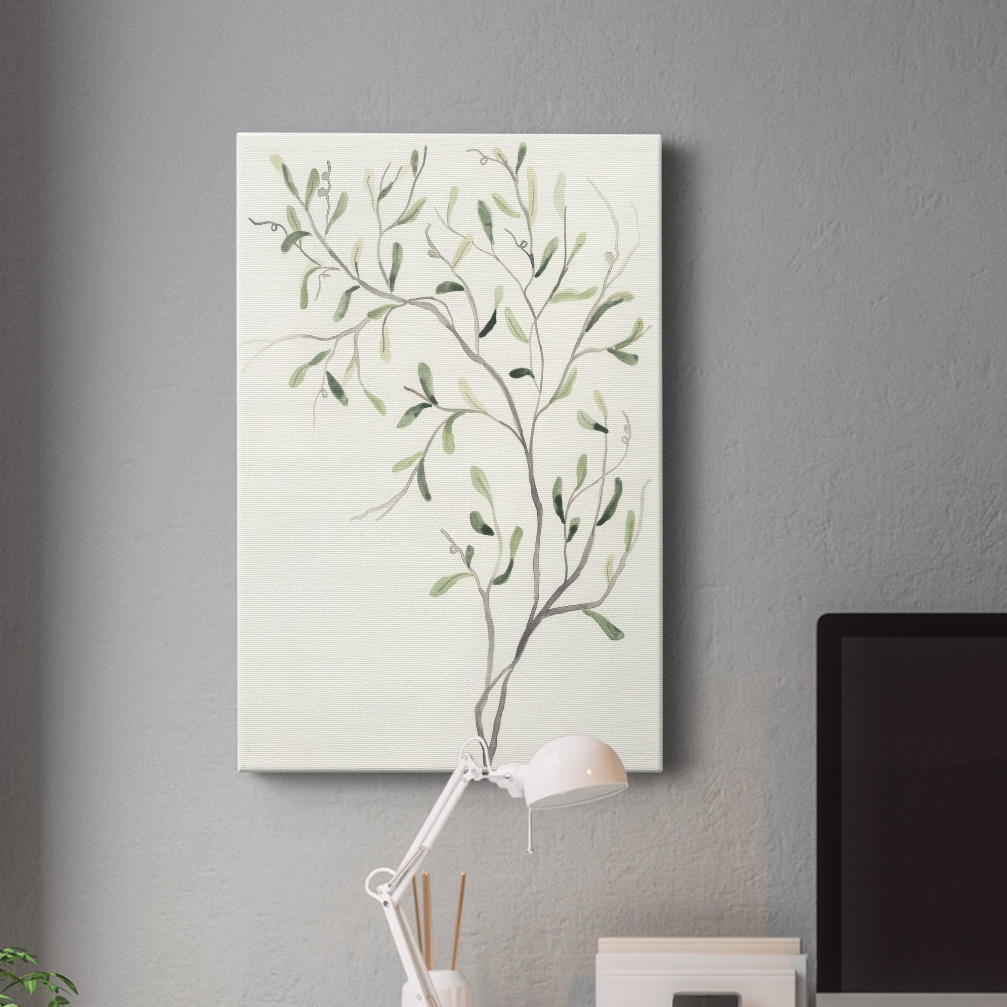 Spindle Sprig I Premium Gallery Wrapped Canvas - Ready to Hang
