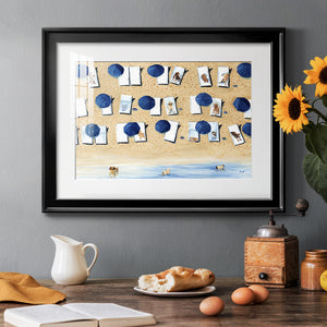 Dogs Allowed - Modern Framed Art Print