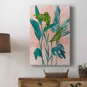 The Tropical Song III Premium Gallery Wrapped Canvas - Ready to Hang