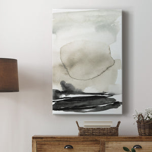 Ebony Horizon Triptych II - Canvas Art Print