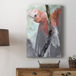 Tropic Parrot II Premium Gallery Wrapped Canvas - Ready to Hang