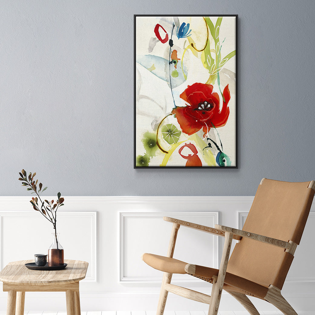 Local Color II - Framed Premium Gallery Wrapped Canvas L Frame - Ready to Hang