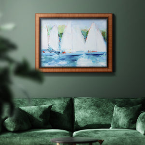 Youth Regatta Premium Framed Canvas- Ready to Hang