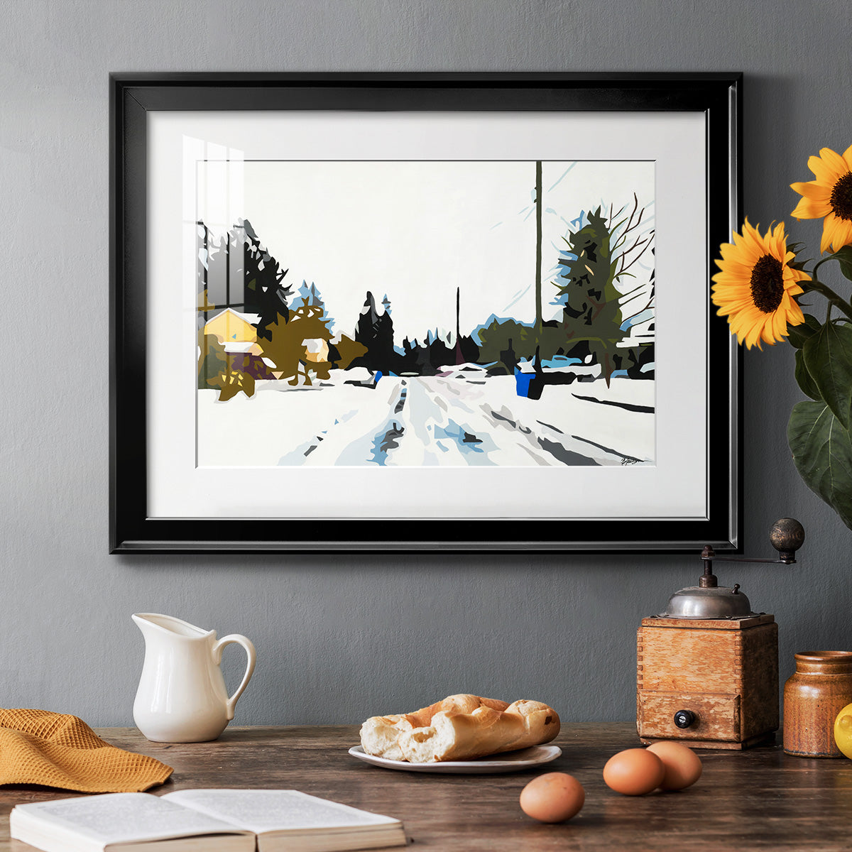 Winterhood Premium Framed Print - Ready to Hang