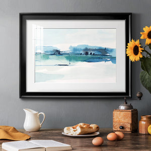 Ultramarine Vista II - Modern Framed Art Print