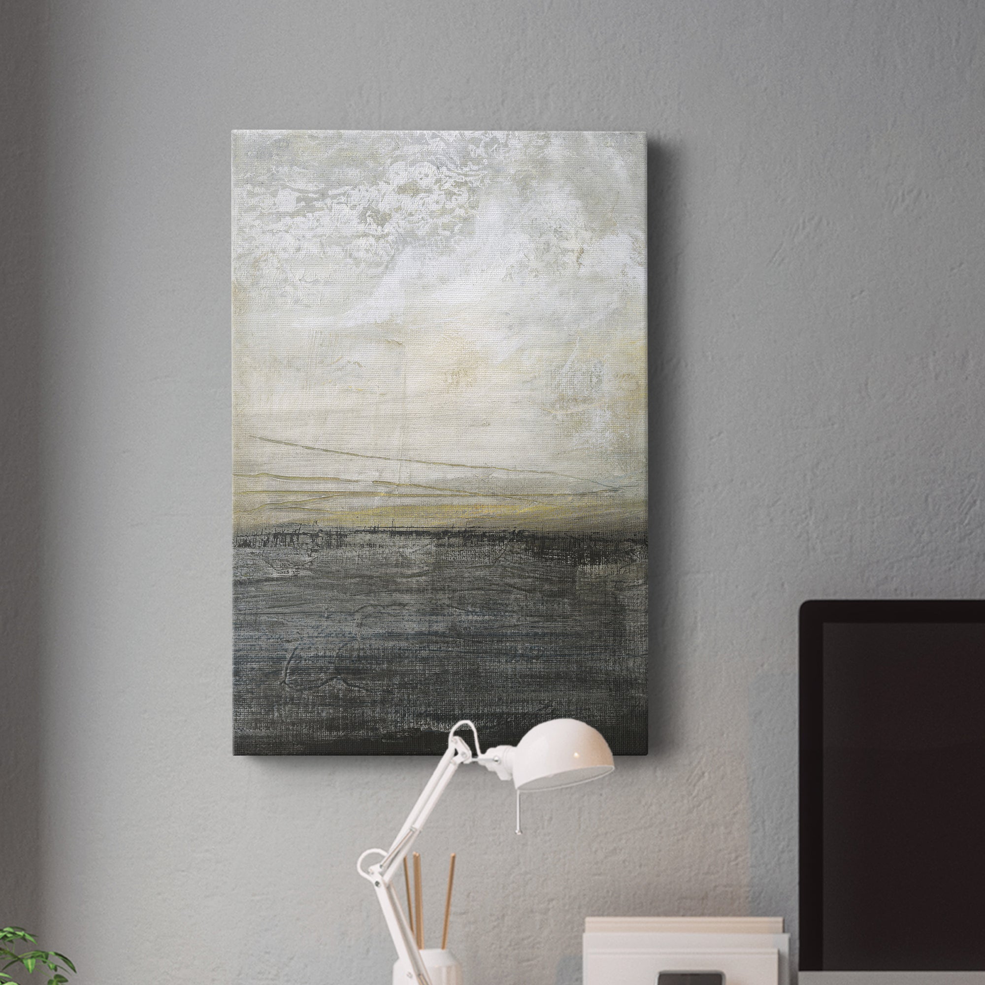 Misty Landscape I Premium Gallery Wrapped Canvas - Ready to Hang
