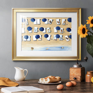 Dogs Allowed - Modern Framed Art Print