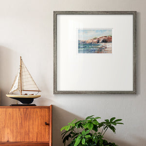 Sea Cliff Study II Premium Framed Print Double Matboard