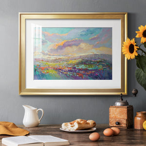 Land of Milk and Honey - Modern Framed Art Print
