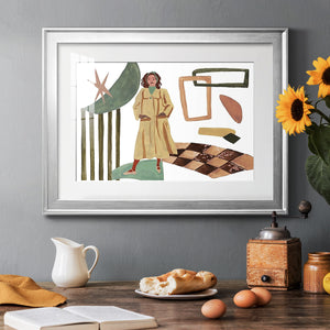 Vintage Vibes VI - Modern Framed Art Print
