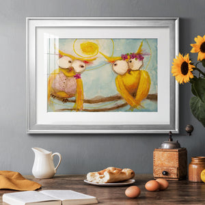 Hoos Branch for Two - Modern Framed Art Print