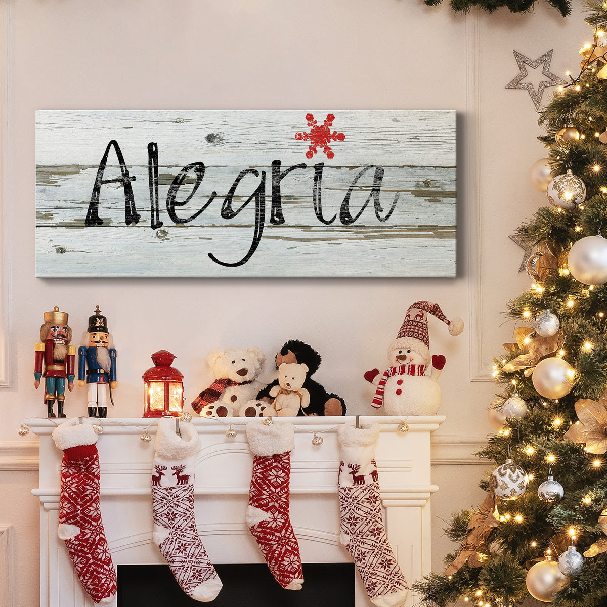 Alegria Premium Gallery Wrapped Canvas - Ready to Hang