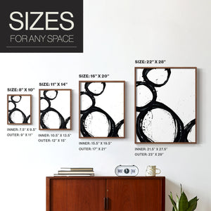 Colorful geometric landscape artwork depicting a coastal view with blue waters and green hills during daytime