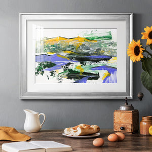 Silent Mountain III - Modern Framed Art Print