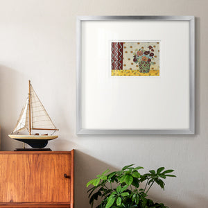 Flowerscape II Premium Framed Print Double Matboard