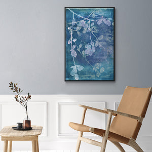 Branching Out VII - Framed Premium Gallery Wrapped Canvas L Frame - Ready to Hang