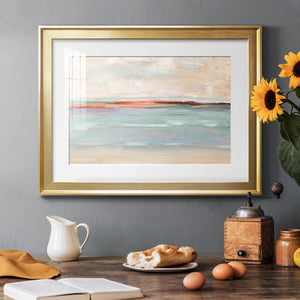 Sienna Horizon I - Modern Framed Art Print