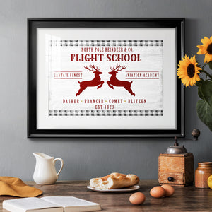 Flight School - Modern Framed Art Print