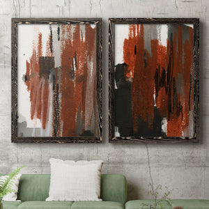 Loft Pastel V - Barnwood Framed Canvas Set