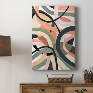 Pastel Tangle II - Canvas Art Print