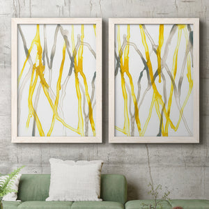 Runnel XIX - Barnwood Framed Canvas Set