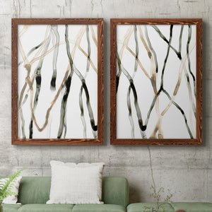Runnel XI - Barnwood Framed Canvas Set