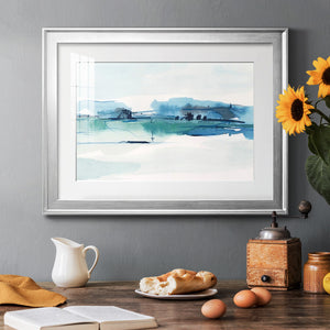 Ultramarine Vista II - Modern Framed Art Print