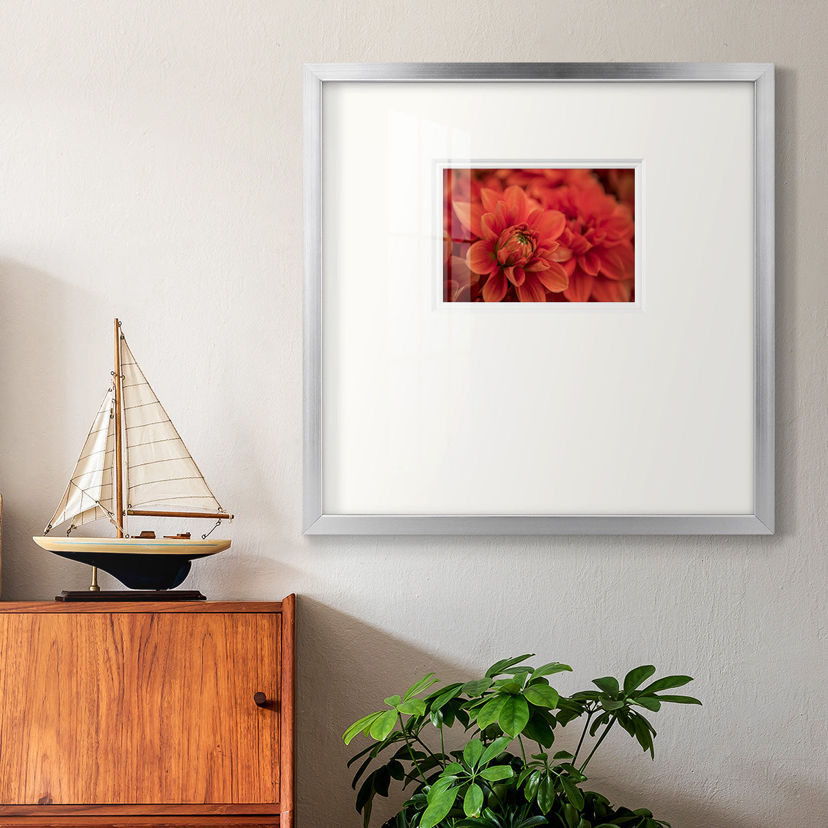 Spring Fire Premium Framed Print Double Matboard