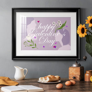 Happy Galentine's Day Collection A - Modern Framed Art Print