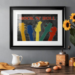 Rock and Roll - Modern Framed Art Print