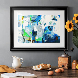 Down the Rapids - Modern Framed Art Print