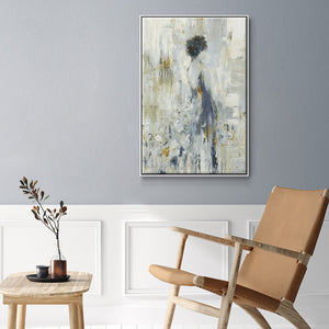 Fond Reflections - Framed Premium Gallery Wrapped Canvas L Frame - Ready to Hang