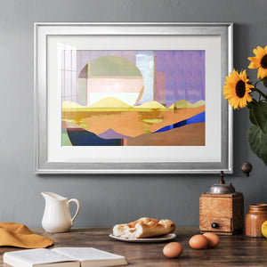 Pink Paint - Modern Framed Art Print