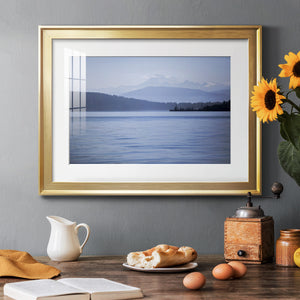 Blue Serenity - Modern Framed Art Print