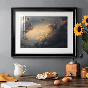 Soaring High Above - Modern Framed Art Print
