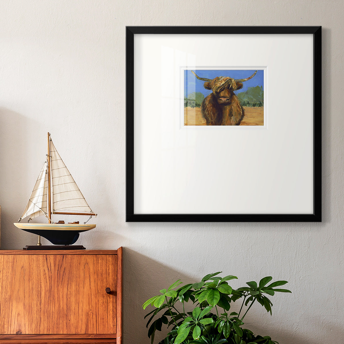 Shorty Premium Framed Print Double Matboard