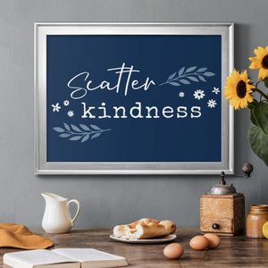 Kindness - Modern Framed Canvas Print