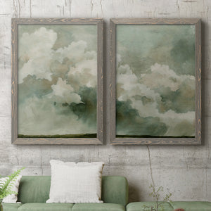 Coming Rain I - Barnwood Framed Canvas Set