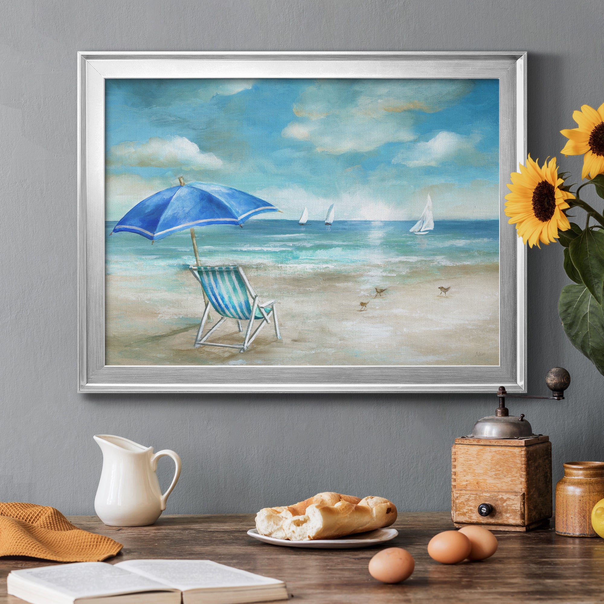 Serene Morning Premium Classic Framed Canvas - Ready to Hang