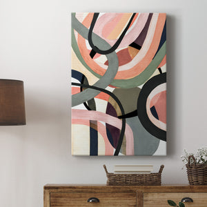 Pastel Tangle I - Canvas Art Print