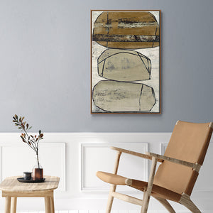 Dim Sum I - Framed Premium Gallery Wrapped Canvas L Frame - Ready to Hang