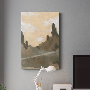 Hillside Walking Path V - Canvas Art Print