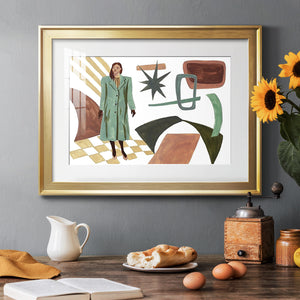 Vintage Vibes II - Modern Framed Art Print