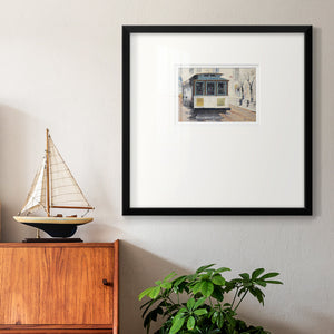 Cable Town Premium Framed Print Double Matboard