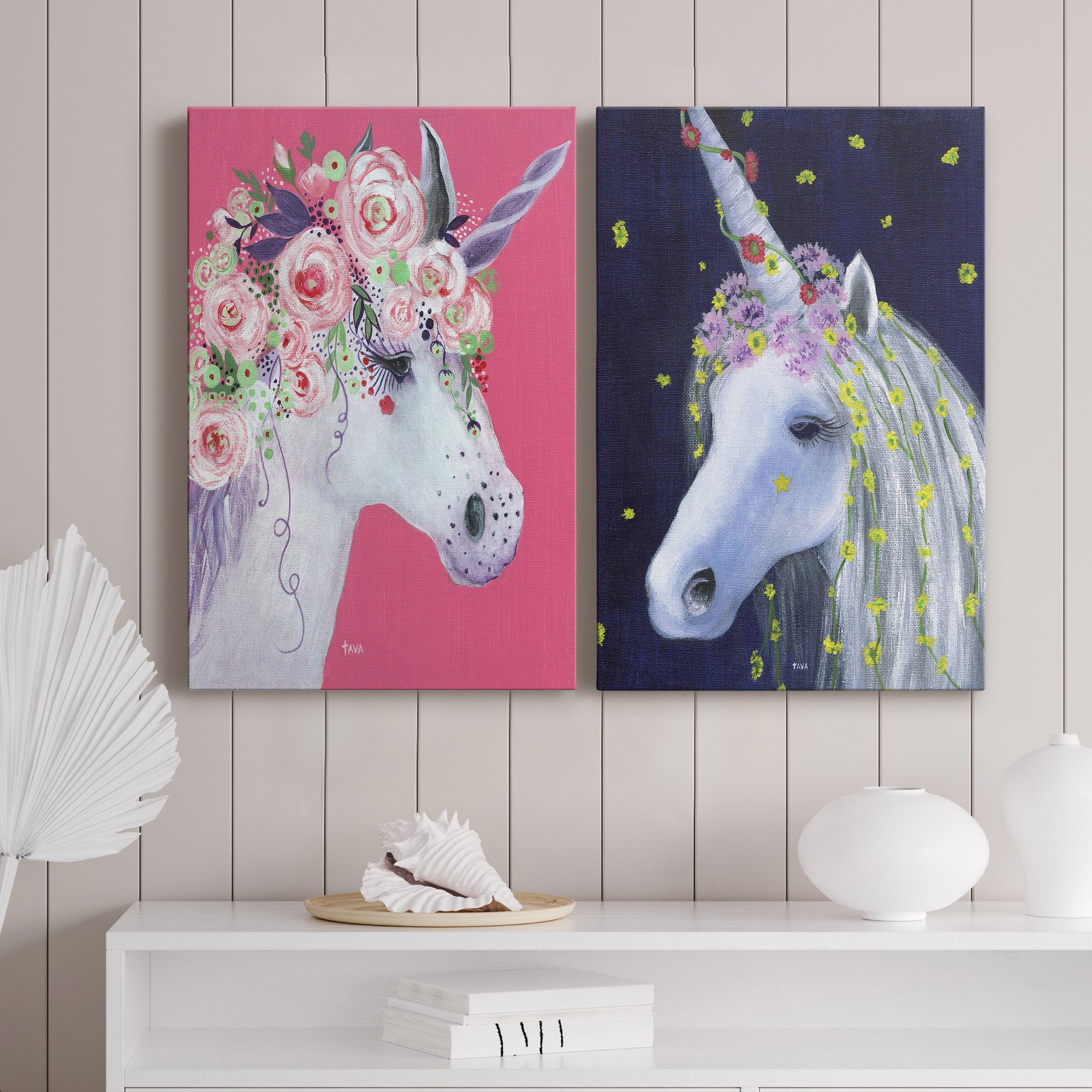 Unicorn III Premium Gallery Wrapped Canvas - Ready to Hang
