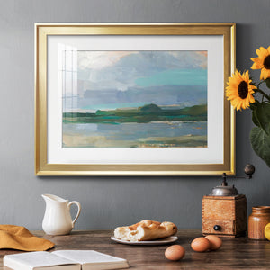 Twilight Vista Study I - Modern Framed Art Print