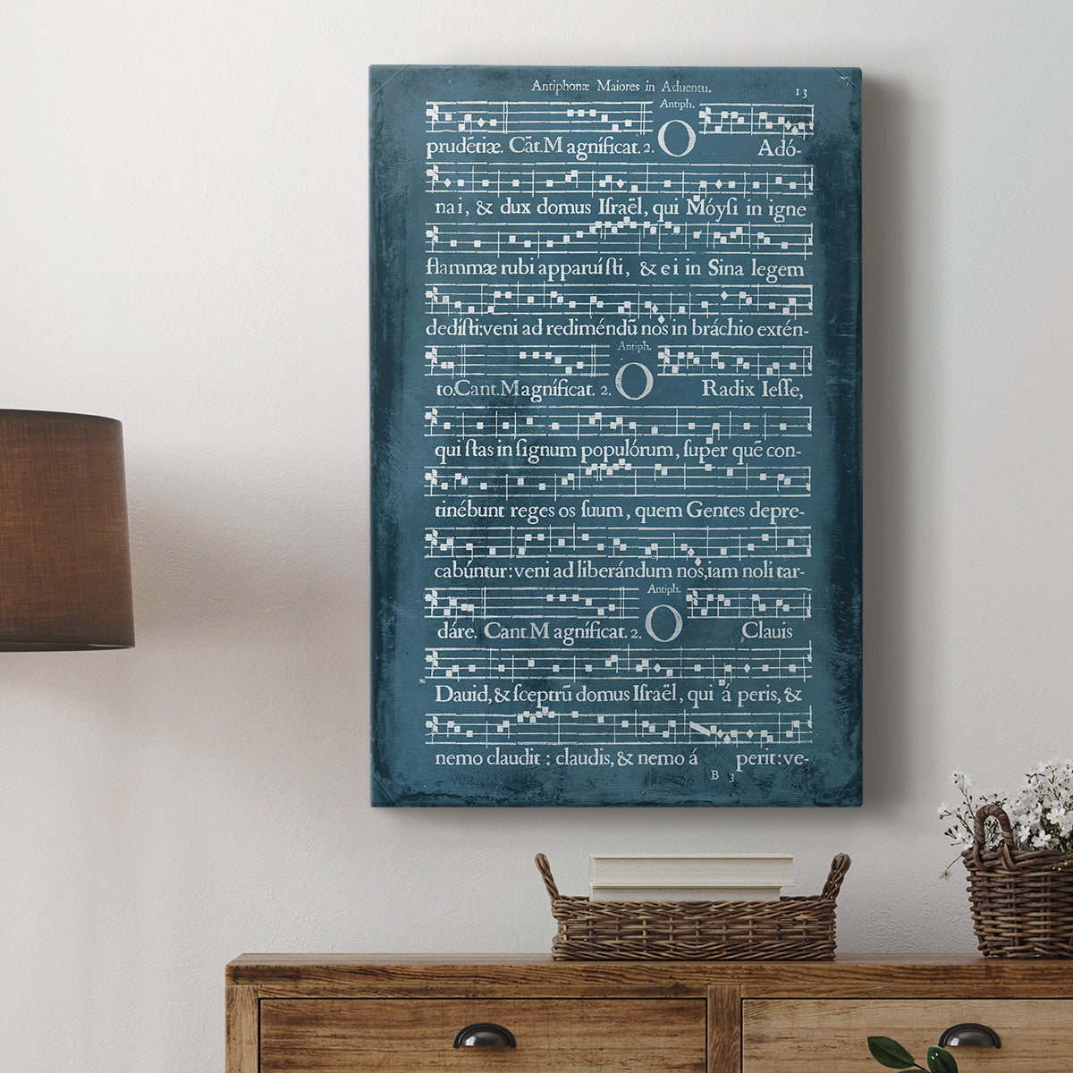 Graphic Songbook III Premium Gallery Wrapped Canvas - Ready to Hang
